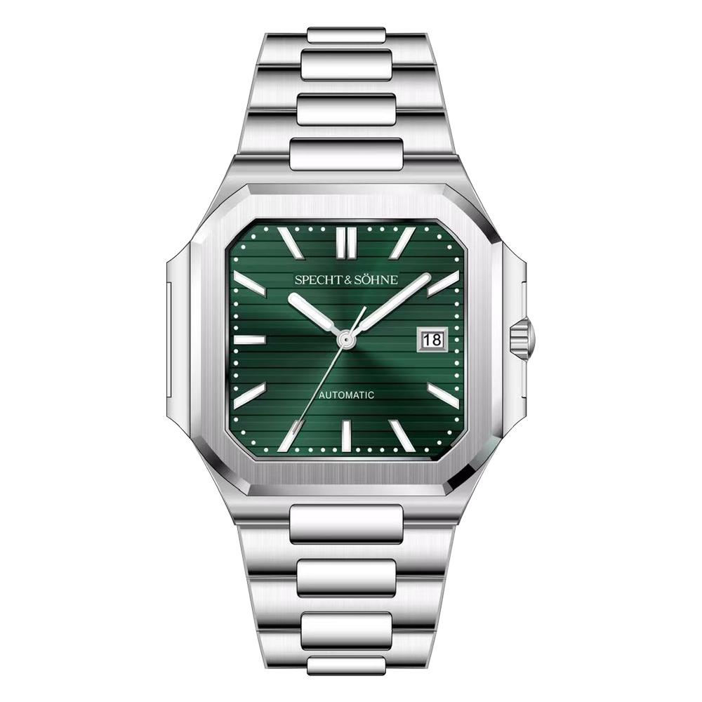 2026 Specht & Söhne New Fashion Luxury Cubic 5821 Mechanical Watch For Men Sapphire Crystal Automatic Watch 50M Waterproof 41MM