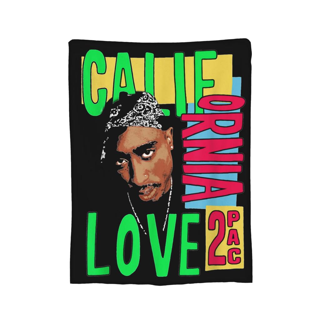 Poetic Justice Flannel Blankets Tupac 2pac Hip Hop Singer Fashion Throw Blanket for Home Rug Piece,