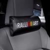 zjdf10 Car Seat Headrest Badge Neck Pillow Support Cushion Auto Accessories For Mitsubishi Ralliart Lancer Outlander Pajero Eclipse ASX