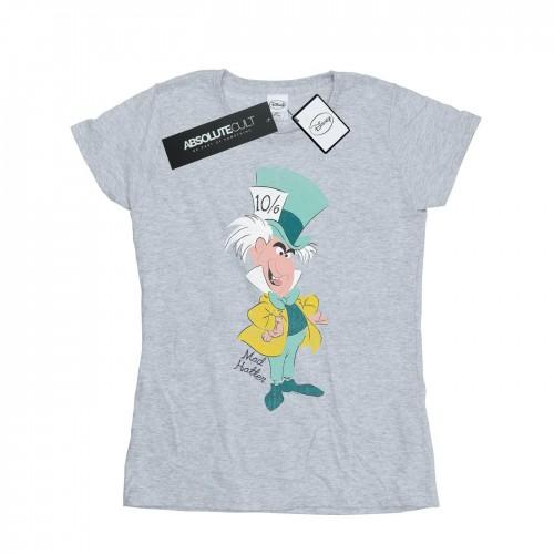 Disney Womens/Ladies Classic Mad Hatter Cotton T-Shirt