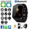 Yangi Bluetooth Smart Soat 1.56“ Erkaklar Android Telefoni Suv oʻtkazmaydigan Sport Soati Pedometr Yurak Urishini Aniqlash Kamera SIM Karta Gaplashish