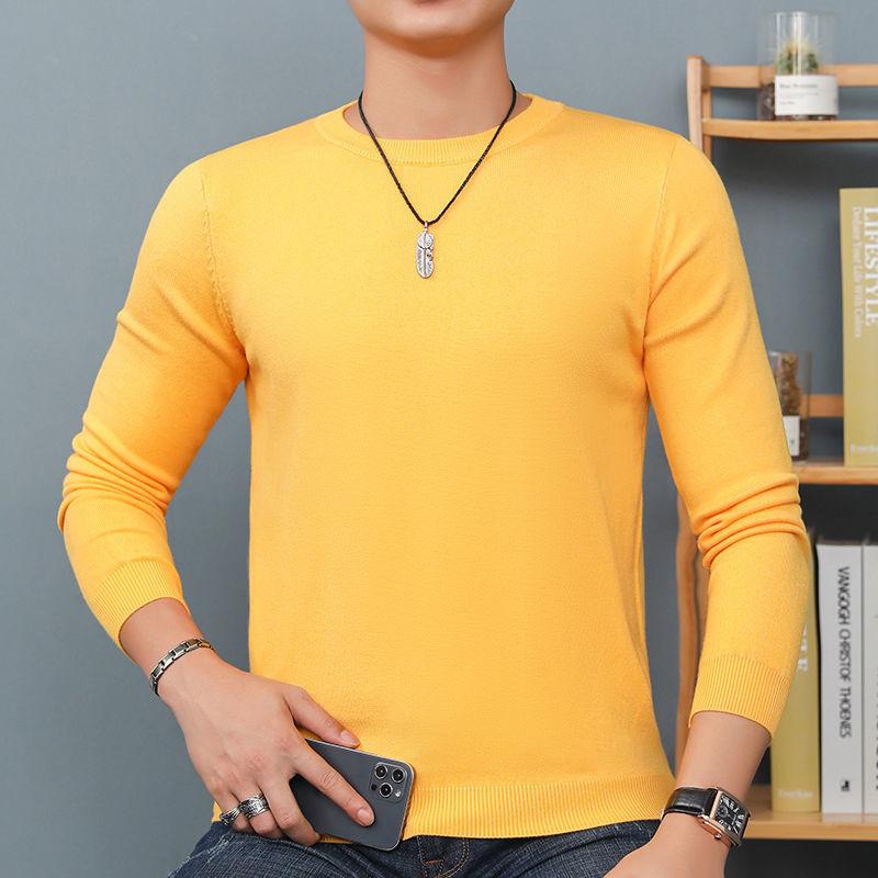 Зимний толстый теплый свитер, мужская брендовая одежда, мужские свитера, приталенный пуловер, мужской трикотаж