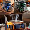 Durable Coffee Cup 11 Ounces Semi-Truck Coffee Mugs Decorations Truck Coffee Mug  For Men