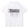 Футболки Electric Callboy Мужские/женские 100% Одежда Распространенная Уличная Одежда Футболки Дышащие Футболки с Круглым Вырезом Короткий Рукав