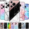 Чехол для Huawei Pura 70 / Pura70 Pro Мягкий Силикон Модный Мраморный Ударопрочный Чехол для Huawei Pura 70 Ultra P 70 Pro+ TPU Чехол