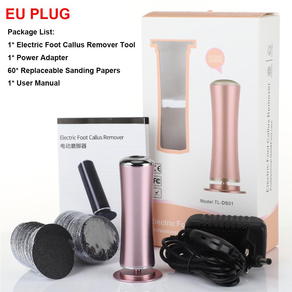 Электрические инструменты для педикюра, пилка для ухода за ногами, пятки для удаления омертвевшей кожи, средство для удаления мозолей, машина для чистого ухода за ногами и сменная наждачная бумага