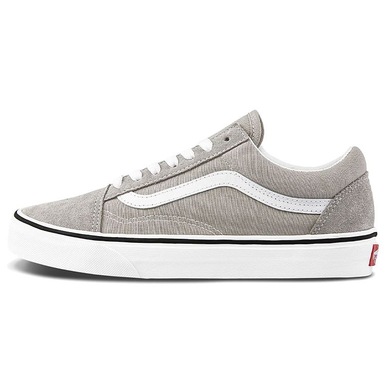 Vans Old Skool Low Top Skate Shoes Unisex Sneakers White Gray VN0A4U3BIYP