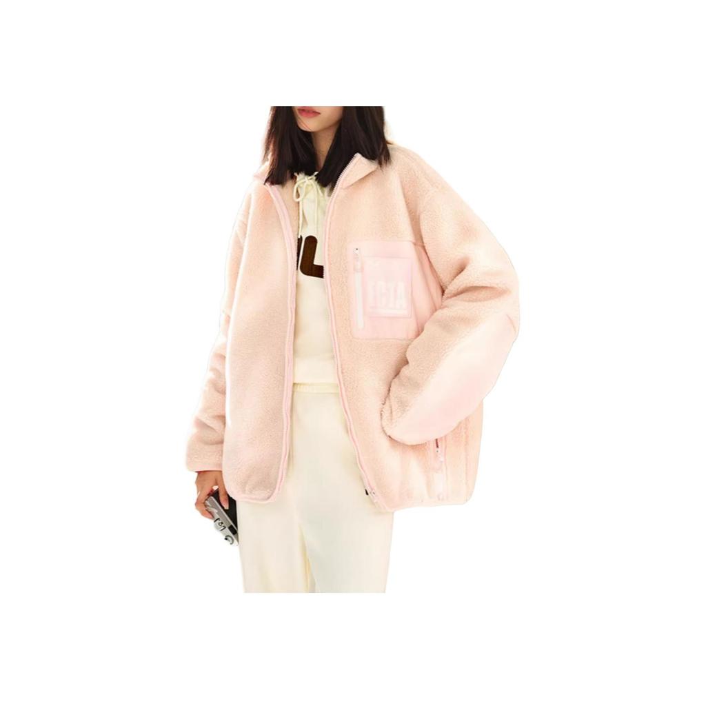 New FILA Velvet Jackets Men's Fresh Blossom Pink F51M249998F-PK