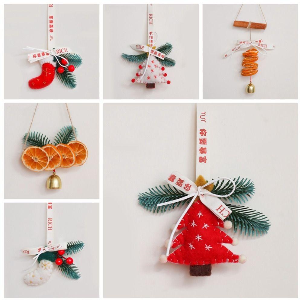 Christmas Tree Lemon Bells Christmas Ornaments Merry Christmas Tree Ornaments  Christmas Gifts