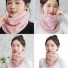 Fleece Neck Male Bandana Neck Warmer Winter Windproof Tube Scarves for Face Soft Women Half Mask Gaiter Snowboard