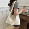 Изысканная и Простая Текстурированная Ручная Сумка-Подмышка для Женщин Новая Большая Вместимость Одноплечевая Сумка для Поездок Модная Сумка-Тоут Женская Сумка