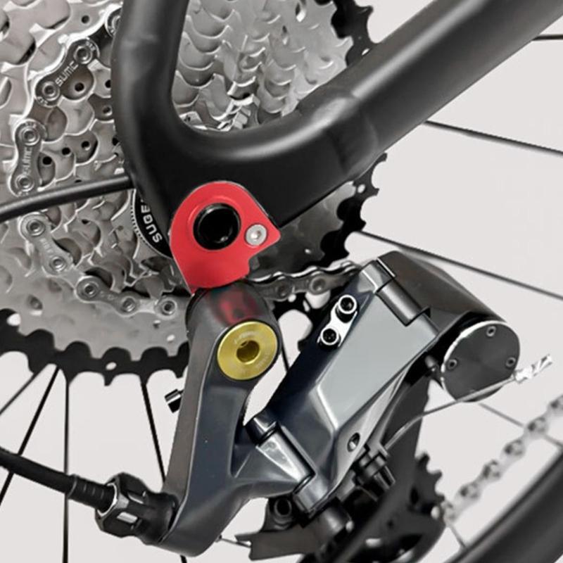 Быстросъемный кронштейн заднего переключателя велосипеда Высокопрочный алюминий Устойчивый к коррозии Для плавного переключения передач