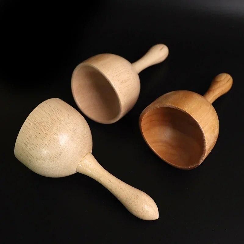 Деревянная машина Гуа Ша типа чашки. Массажер Гуа Ша для очистки меридианов снимает усталость и способствует кровообращению.