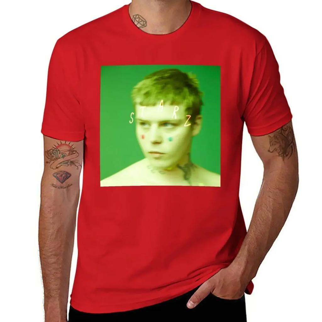 Футболка Yung Lean Starz новое издание милые топы черные футболки для мужчин