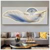 Abstract Luxury Feathers Canvas Painting Nordic Swan Koi Posters Decorative Paintings Bearoom Wall Decor No Frame Cuadros