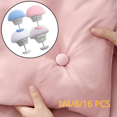 1/4/8/16 шт., грибная подставка для одеяла, противоскользящие скандинавские зажимы для простыни, зажим для одеяла, прищепки, чехлы, застежка-зажим, держатель
