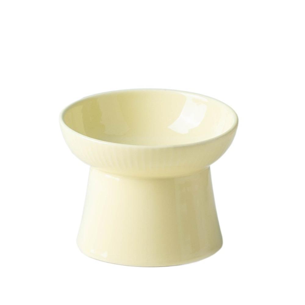 Творческая миска для домашних животных с высокой ножкой, керамическая поилка для домашних животных, кормушка для собак, защита шеи