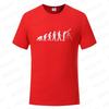 Unisex Astronomy Evolution Science Space Printed T-Shirt Unisex Fashion Casual Short Sleeve O-neck Tshirt Summer Loose Tee Shirts Clothing
