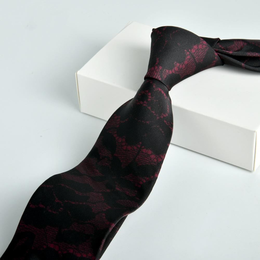 Ascots Floral Neck Ties Jacquard Oil Painting Tie Artistic Wedding Necktie Gentleman  Male