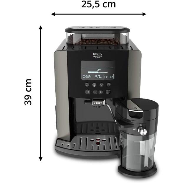 Coffee Machine Krups EA 819E Arabica Latte Quattro Force
