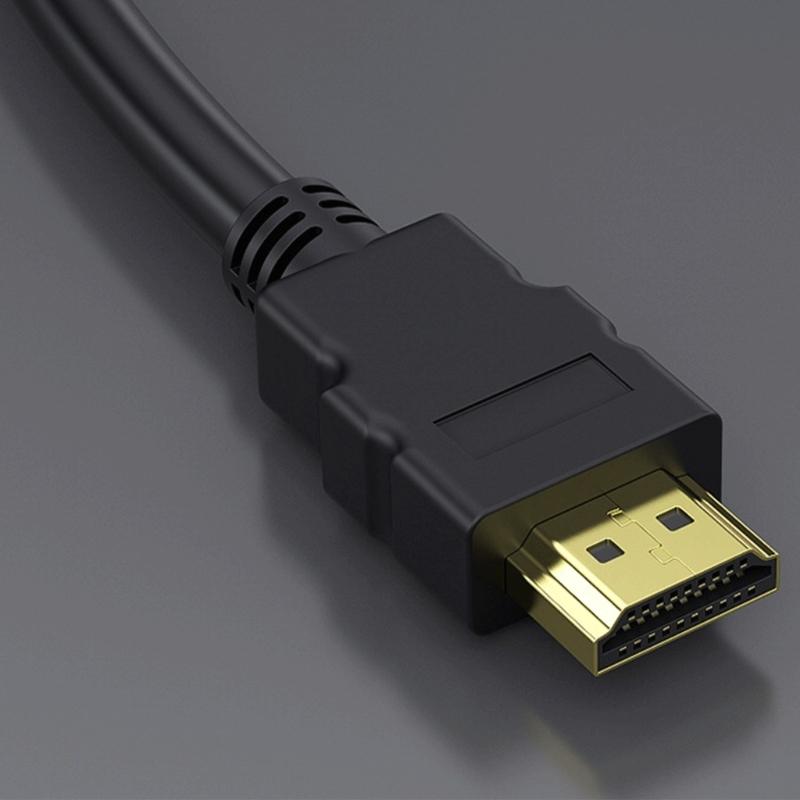 HDTV Splitter for Double Monitors Duplicated Mirror 1080P HDTV Splitter 1 In 2 Out for 1080P TV Projectors Computer