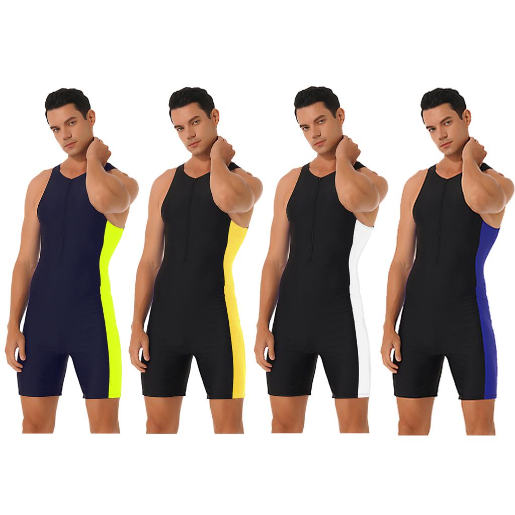 Men's Triathlon Suit Compression Duathlon Running Swimming Cycling Skinsuit