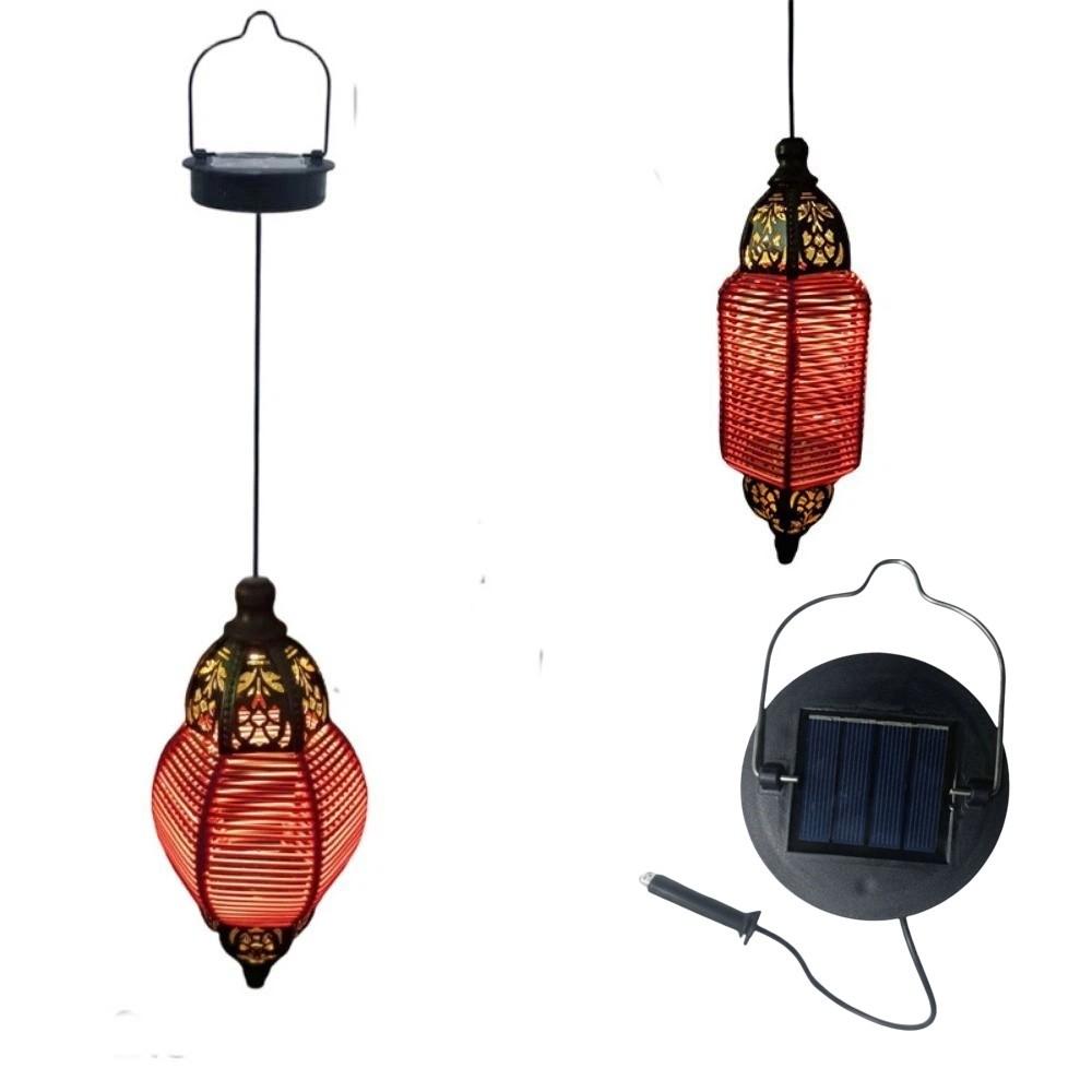 DIY Солнечные Фонари Замена Верхняя Черная На Солнечной Батарее Солнечный Светодиодный Подвесной Фонарь Белый Свет 400 мАч Уличные Фонари