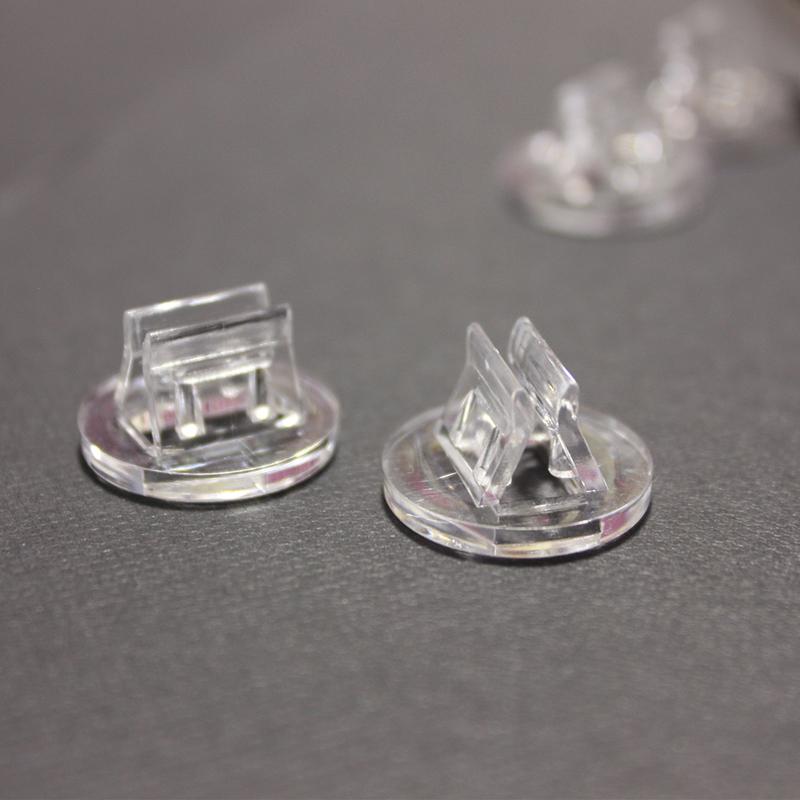 10Pcs 20Pieces 50Pcs Transparent Plastic Cards Stand Base Unique Transparent Fixed Props For 2Mm Paper Holder Board Games Cards