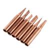 6pcs 900M-T Copper Solder Tip Iron Tips Lead- Low Temperature Soldering Station Tool