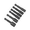 Screw Tap Socket Adapter Set of 6 Designed to Minimize Slippage During Operation for Improved Efficiency in Tasks