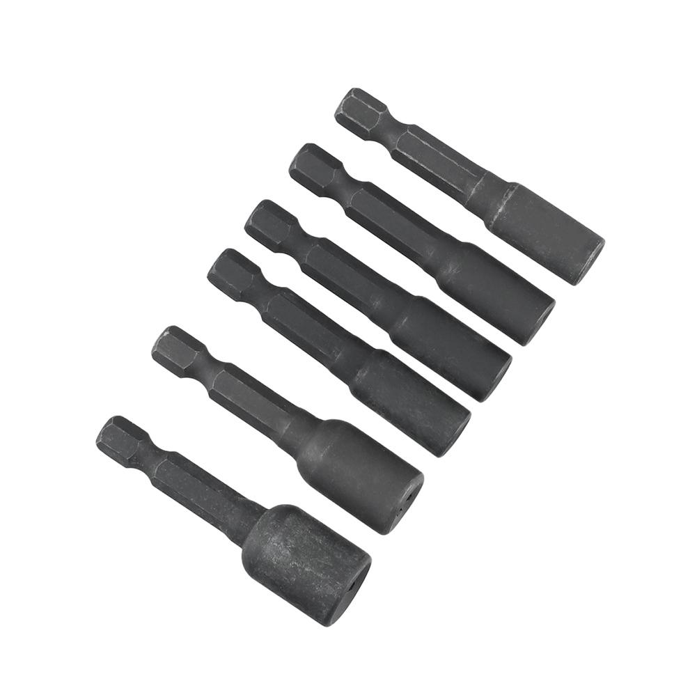Screw Tap Socket Adapter Set of 6 Designed to Minimize Slippage During Operation for Improved Efficiency in Tasks