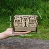 Сделай сам 3D Шкатулка с сокровищами Деревянная игра-головоломка Сборка Подарок Подарок Взрослый Строительный блок Шкатулка для драгоценностей