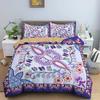 Mandala Flower Duvet Cover Set Bohemian Comforter Cover Exotic Floral Teens Adults Double Queen King Size Polyester Quilt Cover