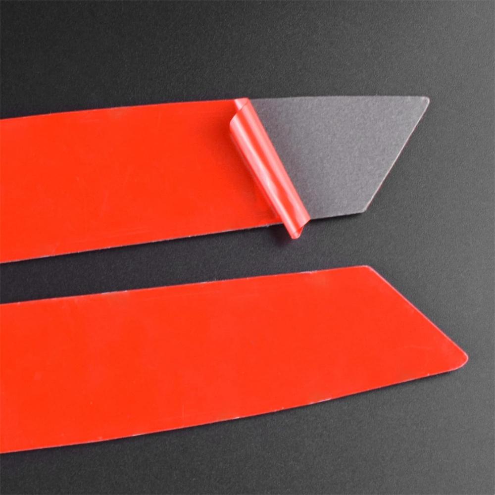 Door Handle Cover Sticker For BMW Z4 E85 2003-2008 Carbon Fiber + Rubber 2Pcs