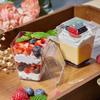 10Pcs Disposable Pudding Cup Clear Dessert Cake Cup Yogurt Cup Mousse Cup