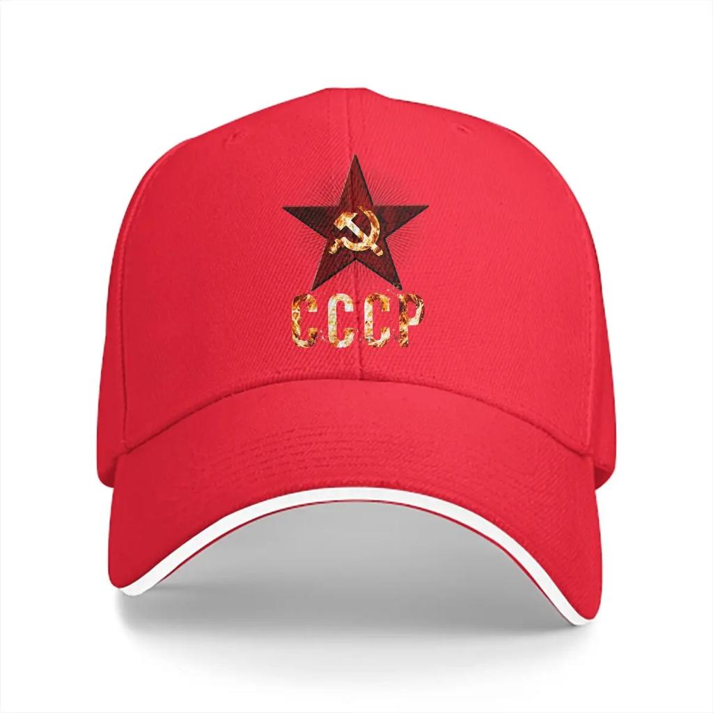 Русская СССР CCCP Многоцветная Кепка с Козырьком Мужская Кепка Cccp Красная Звезда Персонализированный Козырек Защитные Кепки