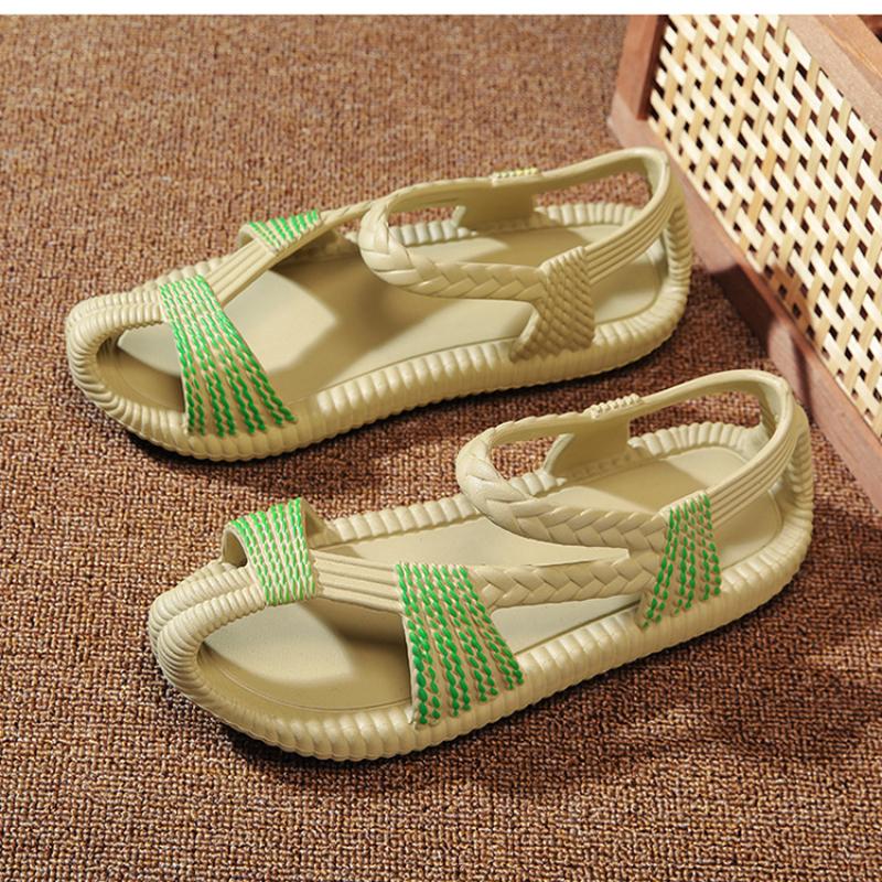 Руководство пользователя Мягкая подошва Мужская обувь для дома Каблук Шиацу Дешевые Сандалии Ликвидации Плоские Тапочки с подошвой ЭВА Шлепанцы для гостиной