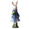 Cute Rabbit Statue Animal Sculpture Easter Party Supplies Figurines Craft Living Room Desktop Ornament Easter Rabbit Decoration