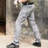 Мужские хлопковые тактические брюки-карго, эластичные уличные военные брюки, повседневные, весна-осень, многокарманные, походные, рабочие, боевые брюки