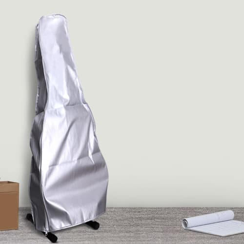 Acoustic Guitar Cover, Electric Guitar Dust Cover, Dustproof, UV Protection, Water Repellent, Universal Compatible, Silver Coating