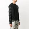 Свитшот OFF WHITE с узким кроем и логотипом Diag OMBA025F20FLE0011001