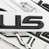 3D ABS Наклейка-значок с буквой на багажник автомобиля Для Lexus F SPORT Hybrid ES CT GS IS UX GX LBX NX RX 350h 450h аксессуары