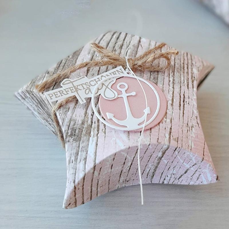 Морские якоря, резка металла, высечки, тиснение, бумажная карта, ремесленная бирка, дизайн, скрапбукинг для поделок своими руками