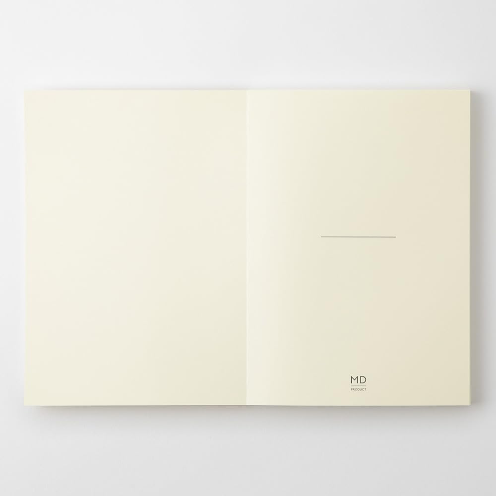 DESIGNPHIL MIDORI MD Плотный нелинованный блокнот A 15394006 - Премиальная японская канцелярия для творческого письма