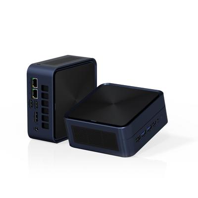 Новый игровой мини-ПК YCTipc ZHR AMD Ryzen 7 7735HS 16 ГБ DDR5 512 ГБ SSD Мини-ПК Два проводных LAN с WiFi HDMI Одновременный вывод Охлаждение с двумя вентиляторами