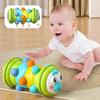 Toddlers Learn To Crawl Toys 1PCS Roller Caterpillar Press Early Education Puzzle Exercise Finger Grasp Infant Toys
