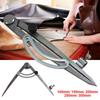 Leather Craft Tool Adjustable Scriber 150 250mm 300mm Steel Wing Scriber Steel Wing Divider