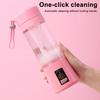 Portable Blender USB Rechargeable Cordless Mini Blender Shakes Juicer with 6 Stainless Steel Blades BPA-Free Blending