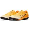 Nike Mercurial Vapor 13 Pro Удобные Профессиональные Низкие TF Мужские Футбольные Бутсы Черно-Желтые AT8004-801