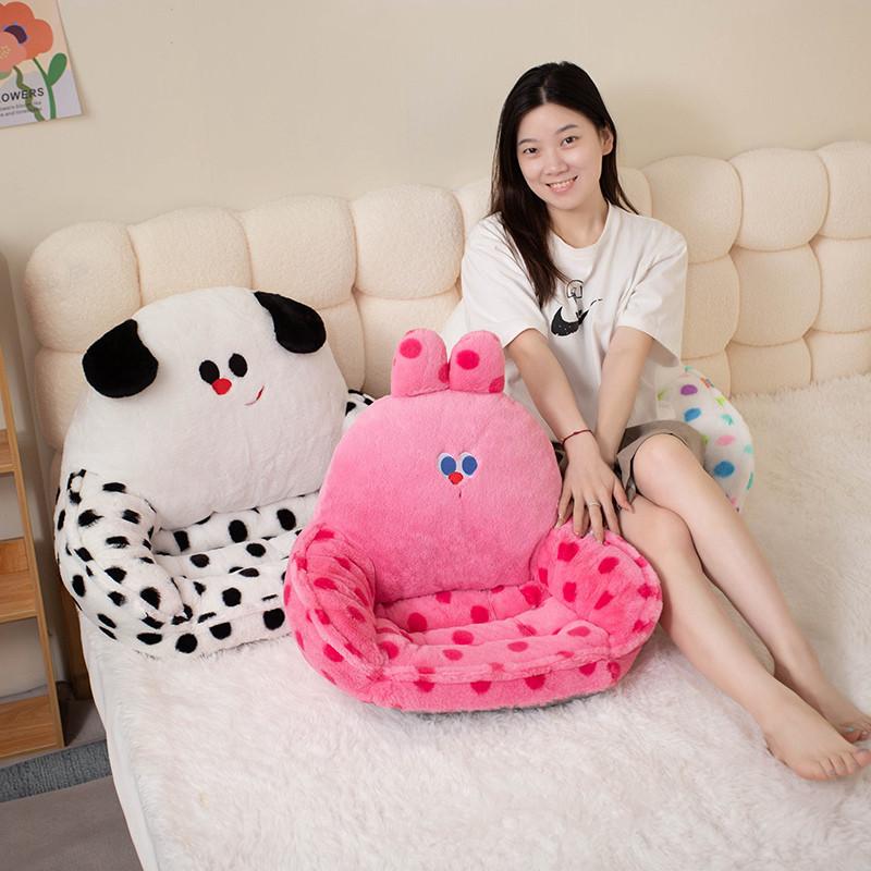 Кошка Собака Кролик Животное Спинка Плюшевая Подушка Декорация Детский Подарок Подушки Стул